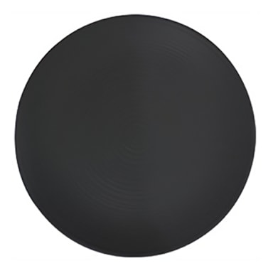 Vertex China E-8-O Elements Matte Black 8-7/8" Plate