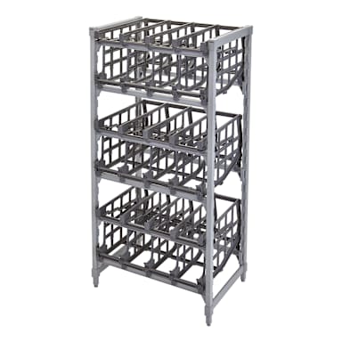 Cambro CPU243672C96480 36 x 24 x 72" Can Storage Rack f/ #10 Cans