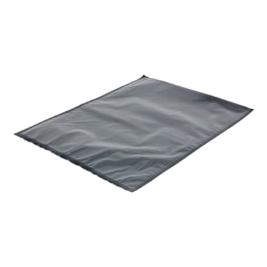 15" x 20 Precut Black/Clear Storage Bag