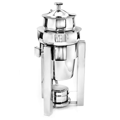D.W. Haber DW02SKHSS S/S 2 quart Petite Marmite w/ Hinged Lid