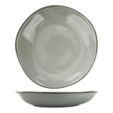 Int'l Tableware LU-120-AS Luna Ash 48 ounce Pasta/Soup Bowl