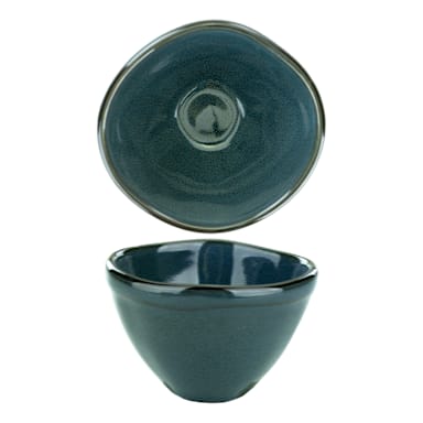 Int'l Tableware LU-11-MI Luna Midnight Blue 3 oz. Sauce Dish