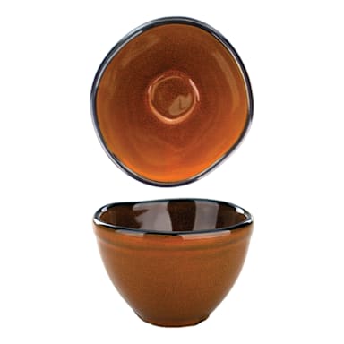 Int'l Tableware LU-11-TA Luna Terracotta 3 ounce Sauce Dish