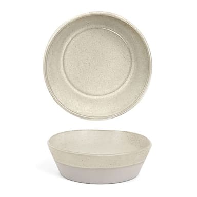 Front Of The House DBO197BEP22 Mezze Sesame 26 ounce Bowl - 6 / CS