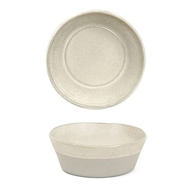 Front Of The House DBO196BEP23 Mezze Sesame 16 ounce Bowl