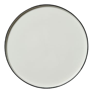 Steelite 12060635 Asteria Black 11-1/4" Stack Plate - 6 / CS