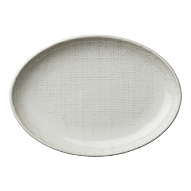 1880 Hospitality L6800000323 Knit White 6" Oval Plate