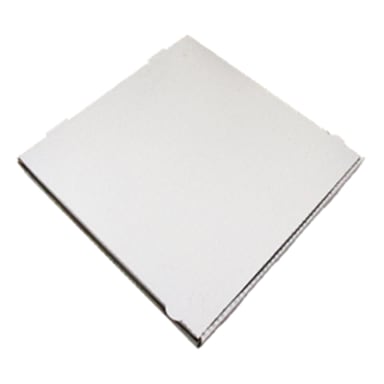 Darling Foodservice White B Flute Plain 10" Pizza Box