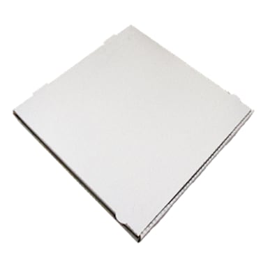 Darling Foodservice White B Flute Plain 14" Pizza Box