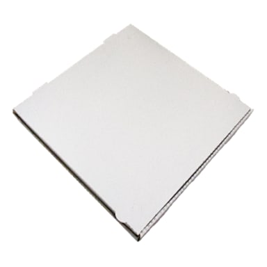 Darling Foodservice White B Flute Plain 16" Pizza Box