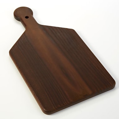American Metalcraft AWB179 Ash Wood 17 x 9 in Serving Peel with Handle