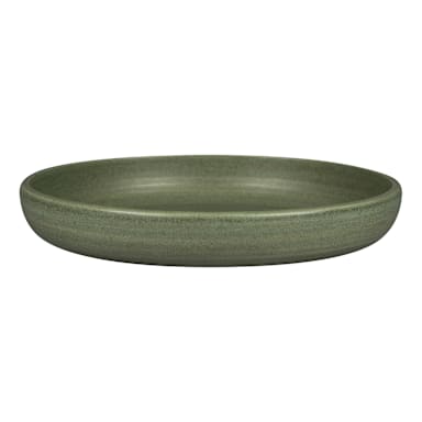 RAK Porcelain EADC26SDG Selva Dark Green 10.15 in. Deep Plate - 2 / CS