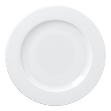 RAK Porcelain ASFP21 Access White 8-1/4" Wide Rim Plate