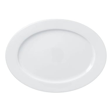 RAK Porcelain ASOP28 Access Wht 11 in Wide Rim Oval Platter