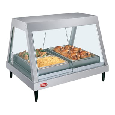 Hatco GRHDH-4P 4 Pan Glass Front Heated Display Case