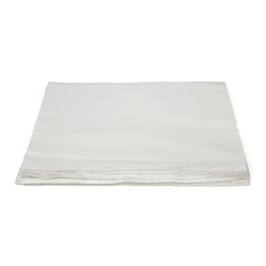 Hospeco N-LRVDFBW White Linen-Like 16 x 16" Napkin - 1000 / CS