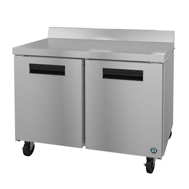 Hoshizaki WR48B S/S 2-Section 48"W Worktop Refrigerator