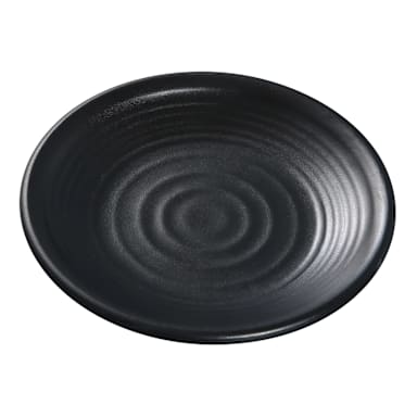 Yanco China BP-1006 Black Pearl Melamine 6" Plate