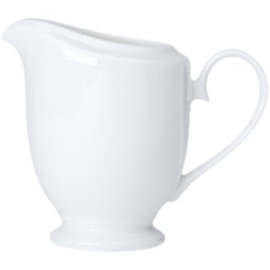 Steelite 82000AND0120 William Edwards White 9 ounce Milk Jug