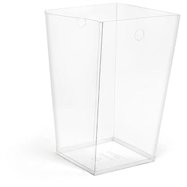 FOH RWL011CLT27 Clear 6-1/2 x 7-3/4 x 11 in. Waste Can Liner