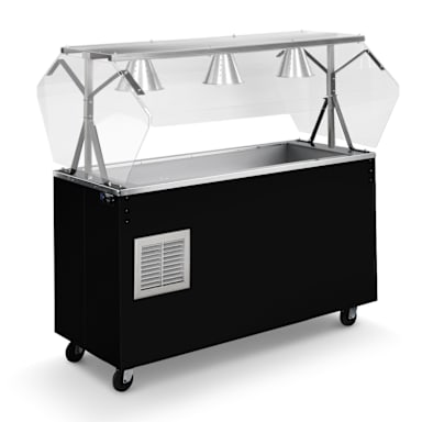 Vollrath R38716 Black 60 x 39-1/2 x 35" Cold Food Station