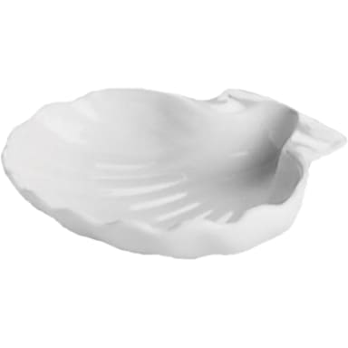 Hall China HL2290AWHA White Shell 4-1/4 ounce Baking Dish