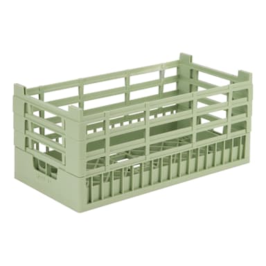 Vollrath 5280311 Light Green Half Size Open Rack w/ 3 Ext. - 3 / CS