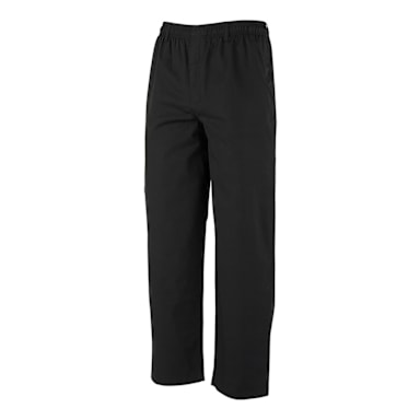 Mercer Culinary M60050BK2X Black 2X Unisex 3 Pocket Cooks Pant