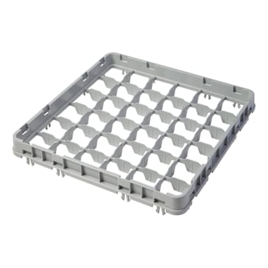 Cambro 36E2151 Gray 36 Compartment Full Size Half Drop Extender