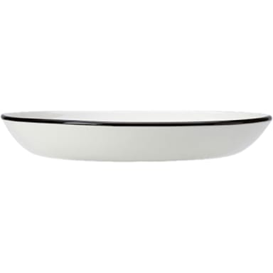 Steelite 12060630 Asteria Black 6" Coupe Plate