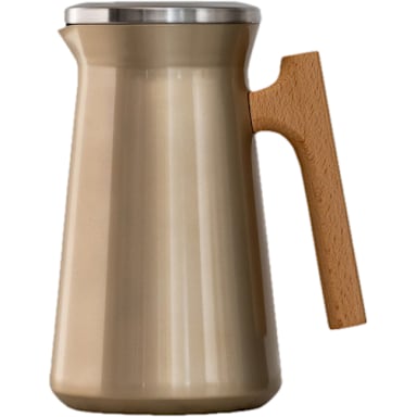 Steelite 7401MM123 S/S Complemnets 1L Server with Wood Handle- 6 / CS