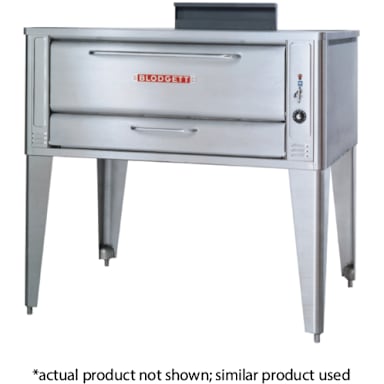 Blodgett 1048 DOUBLE S/S Gas Deck-Type Pizza Oven