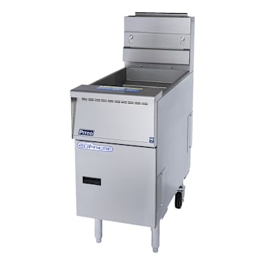Pitco SSH55 Solstice Supreme S/S Full Tank High Efficiency Gas Fryer