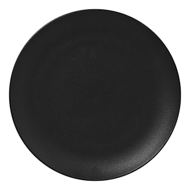 RAK Porcelain NFNNPR24BK Neo Fusion Volcano Blk 9.5 in Plate