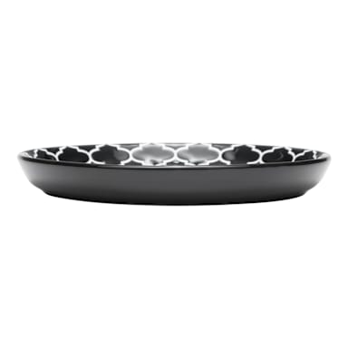 Libbey - Formerly World Tableware 109970 Samira Black Combo 6-1/2" Plate