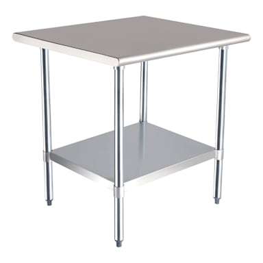 Darling Foodservice 18G S/S 30" x 30" Work Table