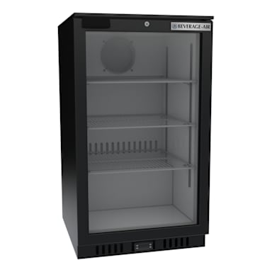 Beverage-Air CT96HC-1-B Black 5.9 Cu Ft Countertop Refrigerator