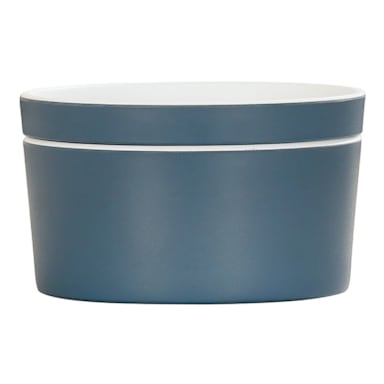 Cal-Mil 24127-5-111 Stone Blue Melamine 5" Bento Box - 3 / CS