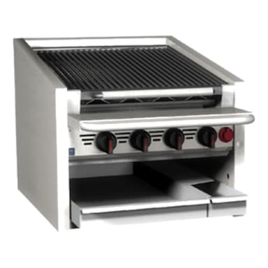 MagiKitch'n CM-RMB-636 36" x 35.5" Gas Countertop Charbroiler