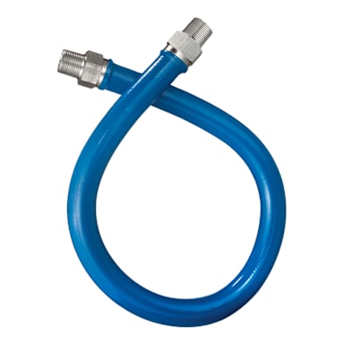 Dormont 1675BP48 S/S 48"L Gas Hose w/ 3/4" Inside Diameter