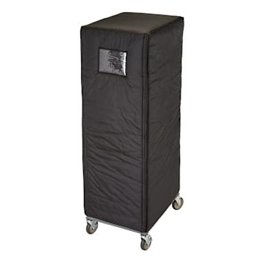 Cambro GBIRC272162110 Black 30 x 23.25 x 62" Sheet Pan Rack Cover
