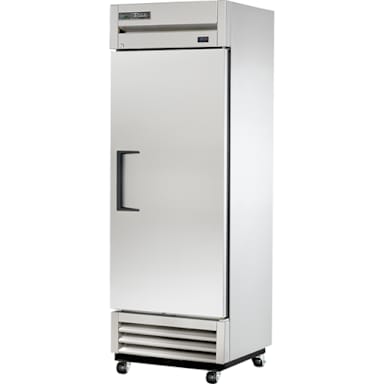 True T-19F-HC S/S 3-Shelf 1-Section 27"W Reach-In Freezer