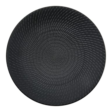 1880 Hospitality L6250000165C Urban Black 12-1/4" Plate