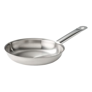 Darling Foodservice Tri-Ply S/S 8" Fry Pan w/ Natural Finish