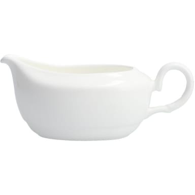 Fortessa HBW-00-603 Andromeda White 12 ounce Gravy Boat