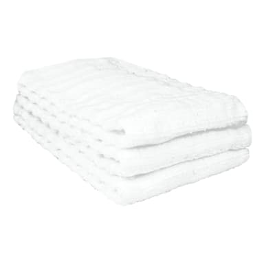 Ritz 22988 White Solid Terry 12" x 13.75" Dish Cloth