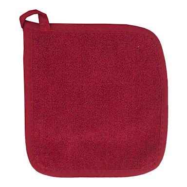 Ritz 30083 Paprika Terry 8.25 x 8.5" Solid Pot Holder