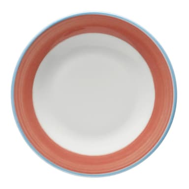 G.E.T. PA1602901424 Corona Calypso Coral 6-1/2" Plate