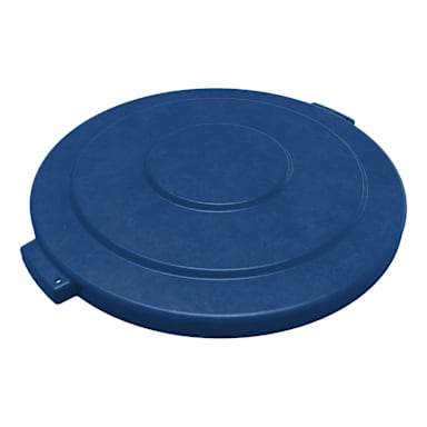 Carlisle 84105614 Blue 27" Wastebasket Lid - 2 / CS