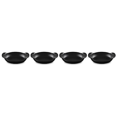 Le Creuset ST01046000000001 Gourmand Black 10.6 oz Oval Baker - 4 / CS